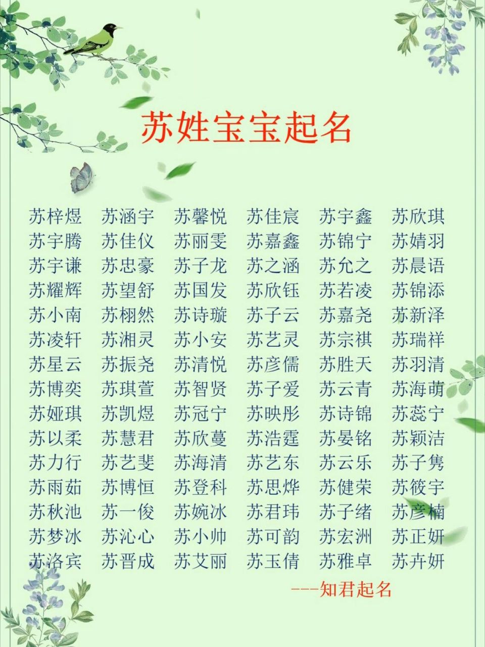 时尚个性微信名字推荐，带莎字的独特昵称